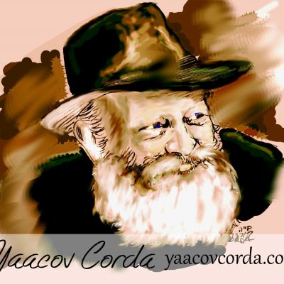Painting of The Lubavitcher Rebbe